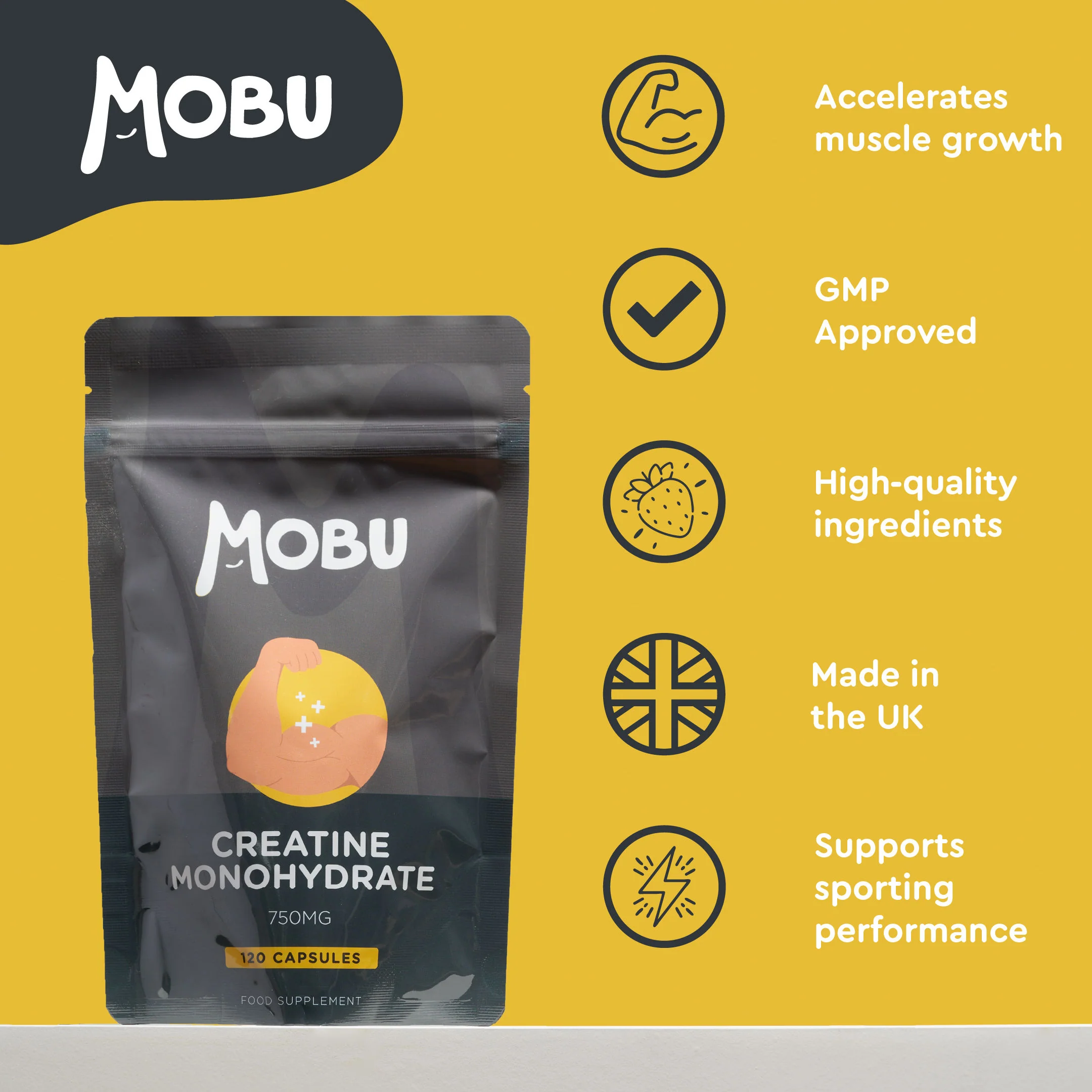 Creatine Monohydrate 750mg - Image 3