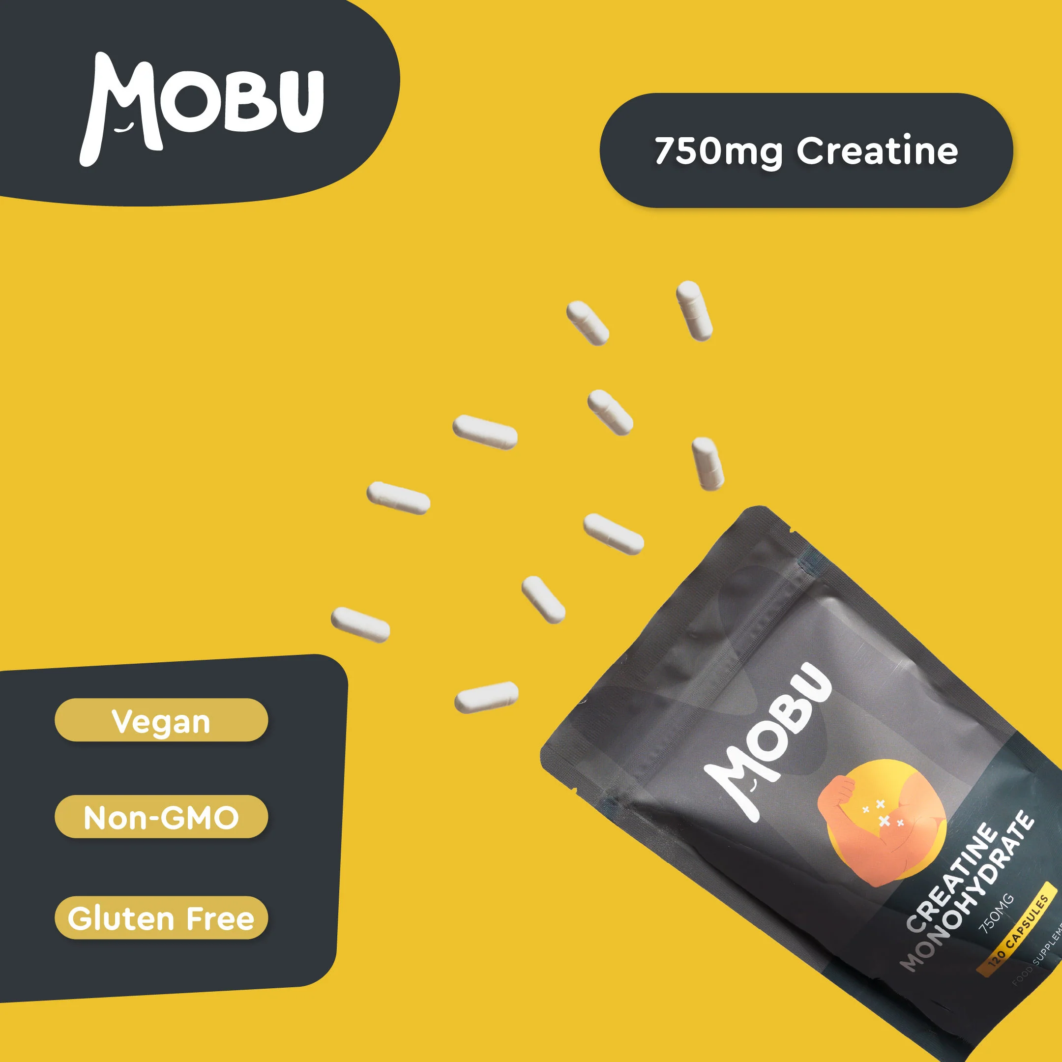 Creatine Monohydrate 750mg - Image 5