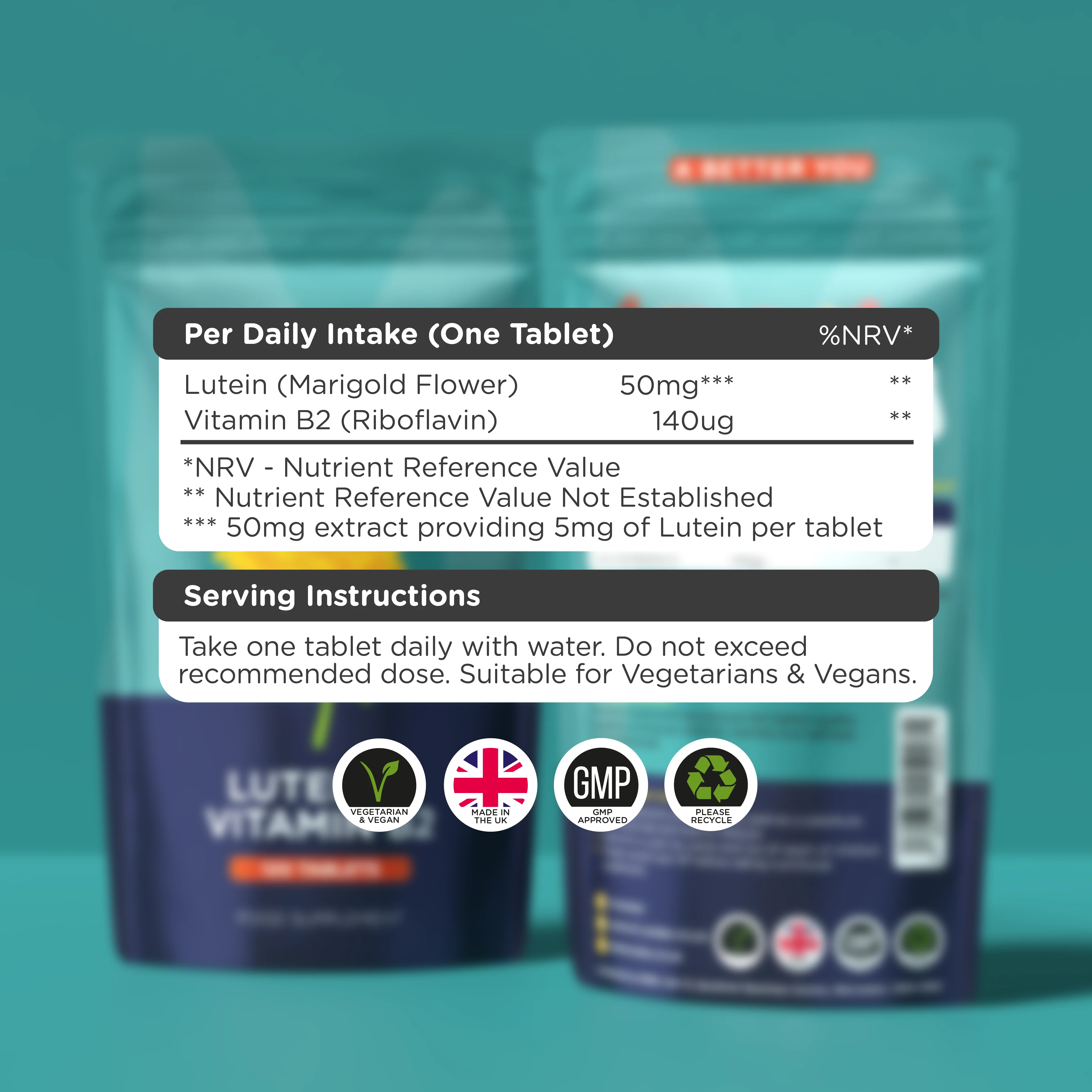 Lutein 50mg & Vitamin B2 - Image 4