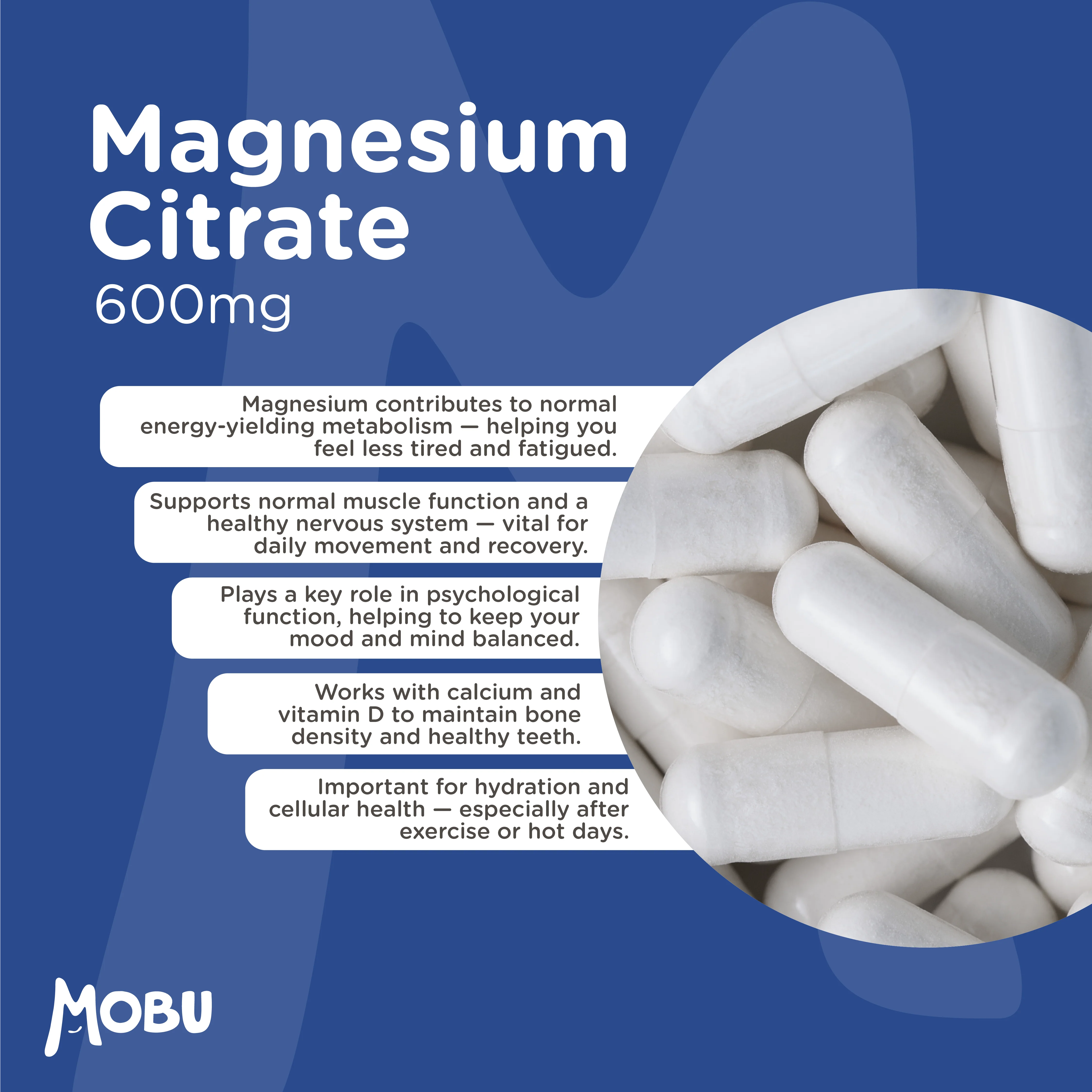 Magnesium Citrate 600mg - Image 5