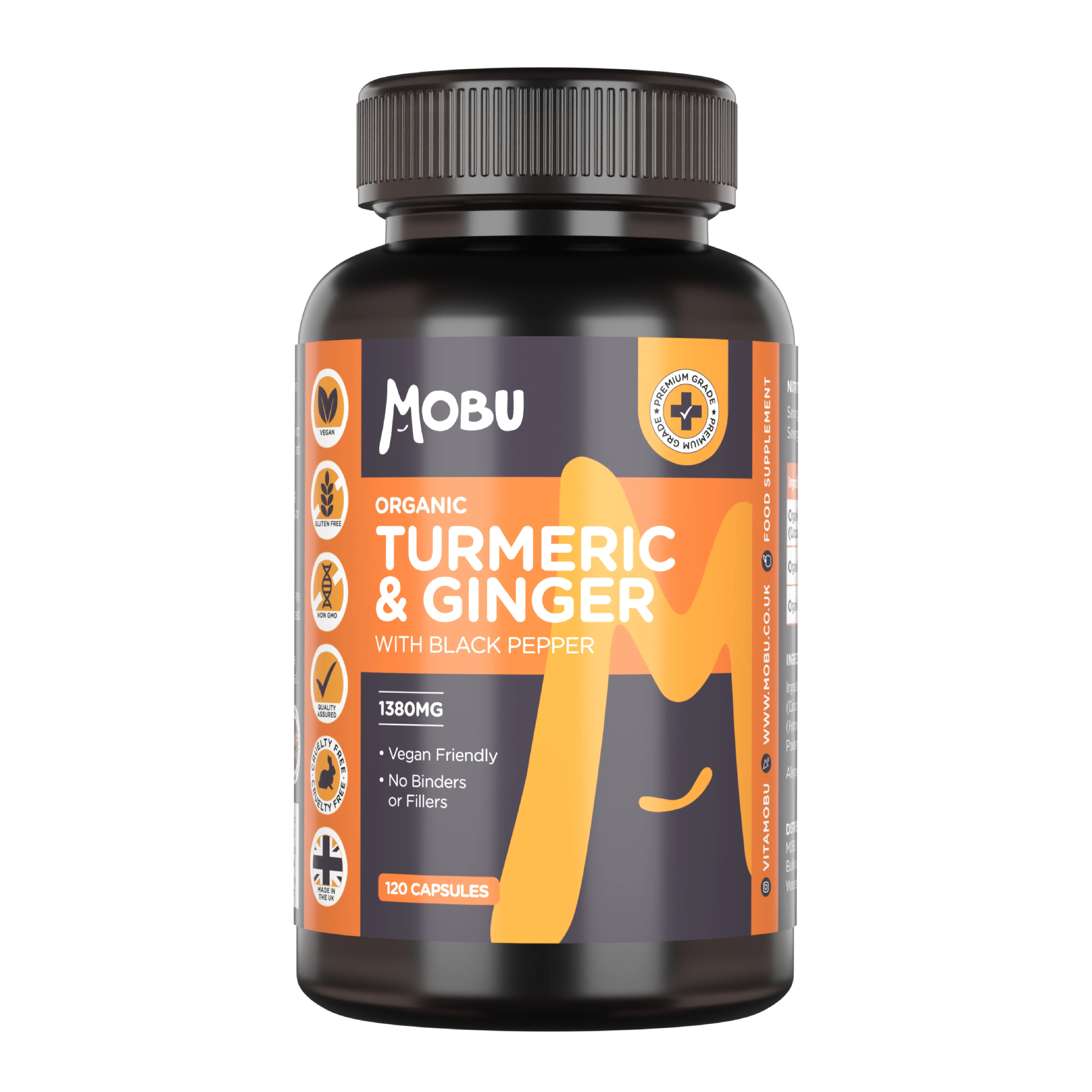 Clean Organic Turmeric, Ginger & Black Pepper