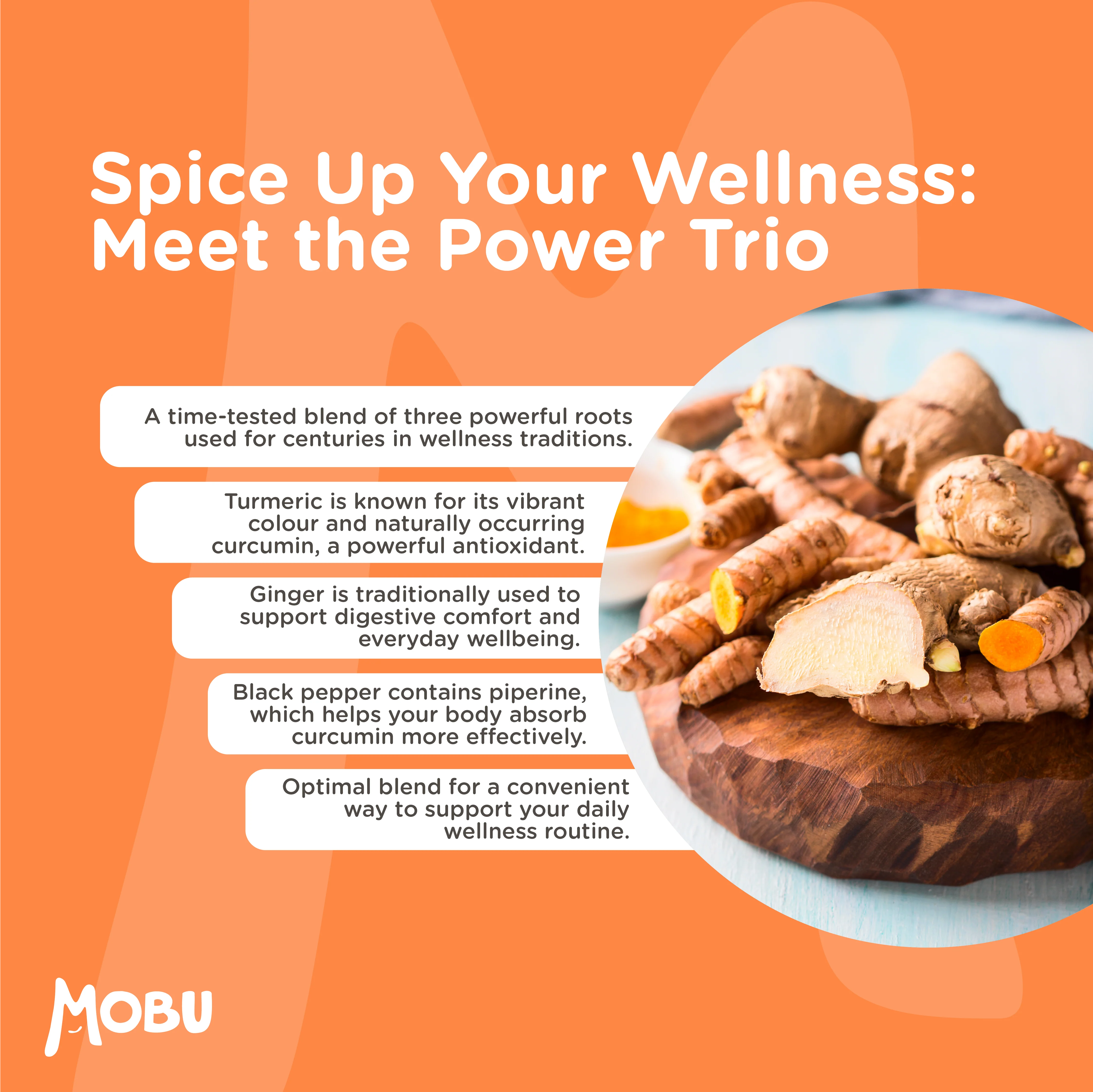 Clean Organic Turmeric, Ginger & Black Pepper - Image 3